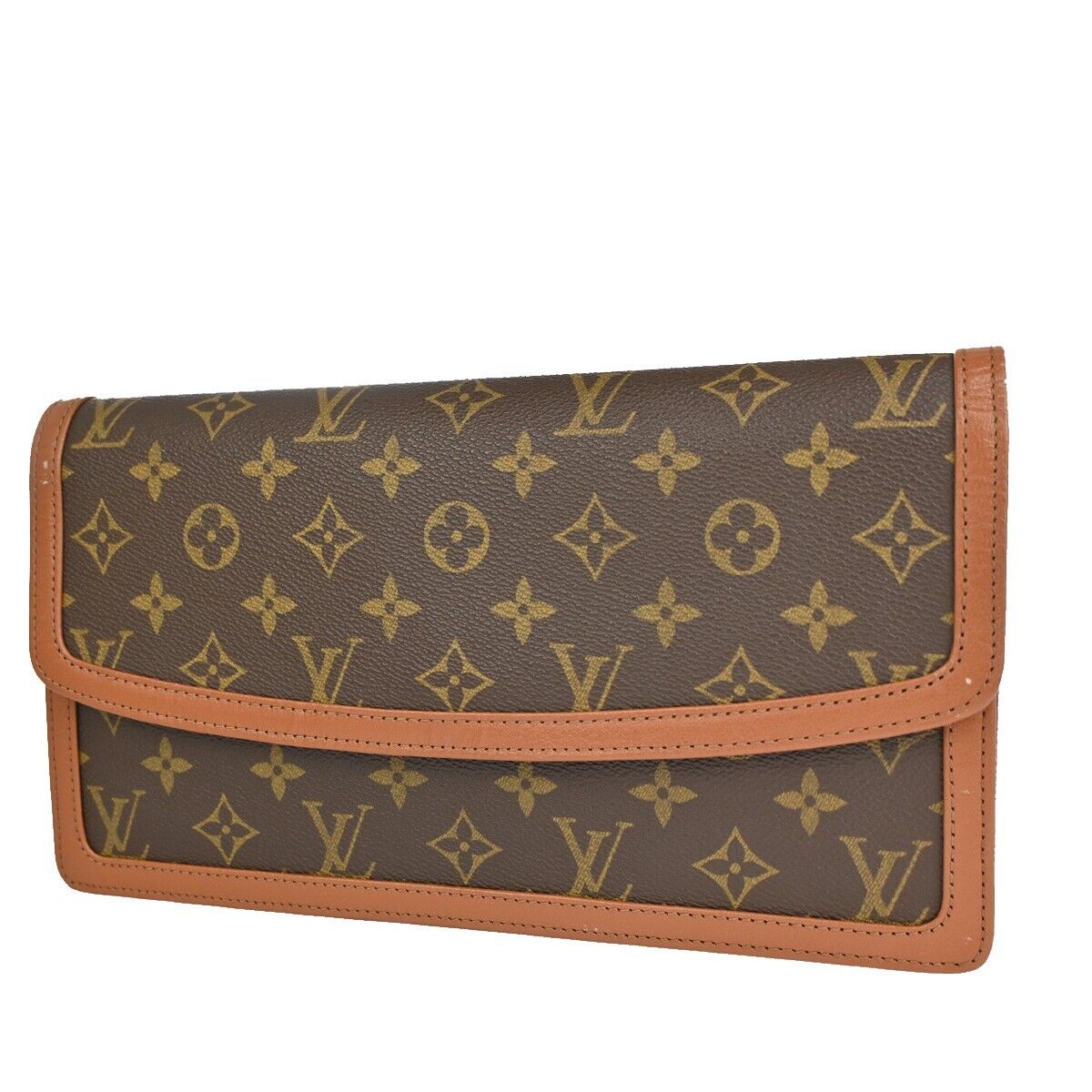 Louis Vuitton Pochette Dame  Canvas Clutch Bag ()