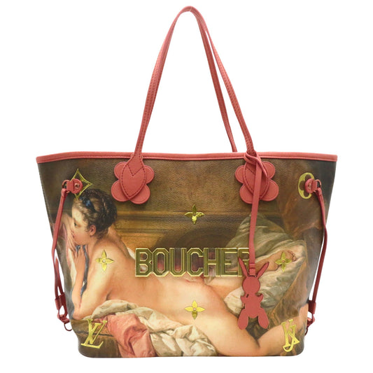 Louis Vuitton Neverfull Mm  Canvas Tote Bag ()