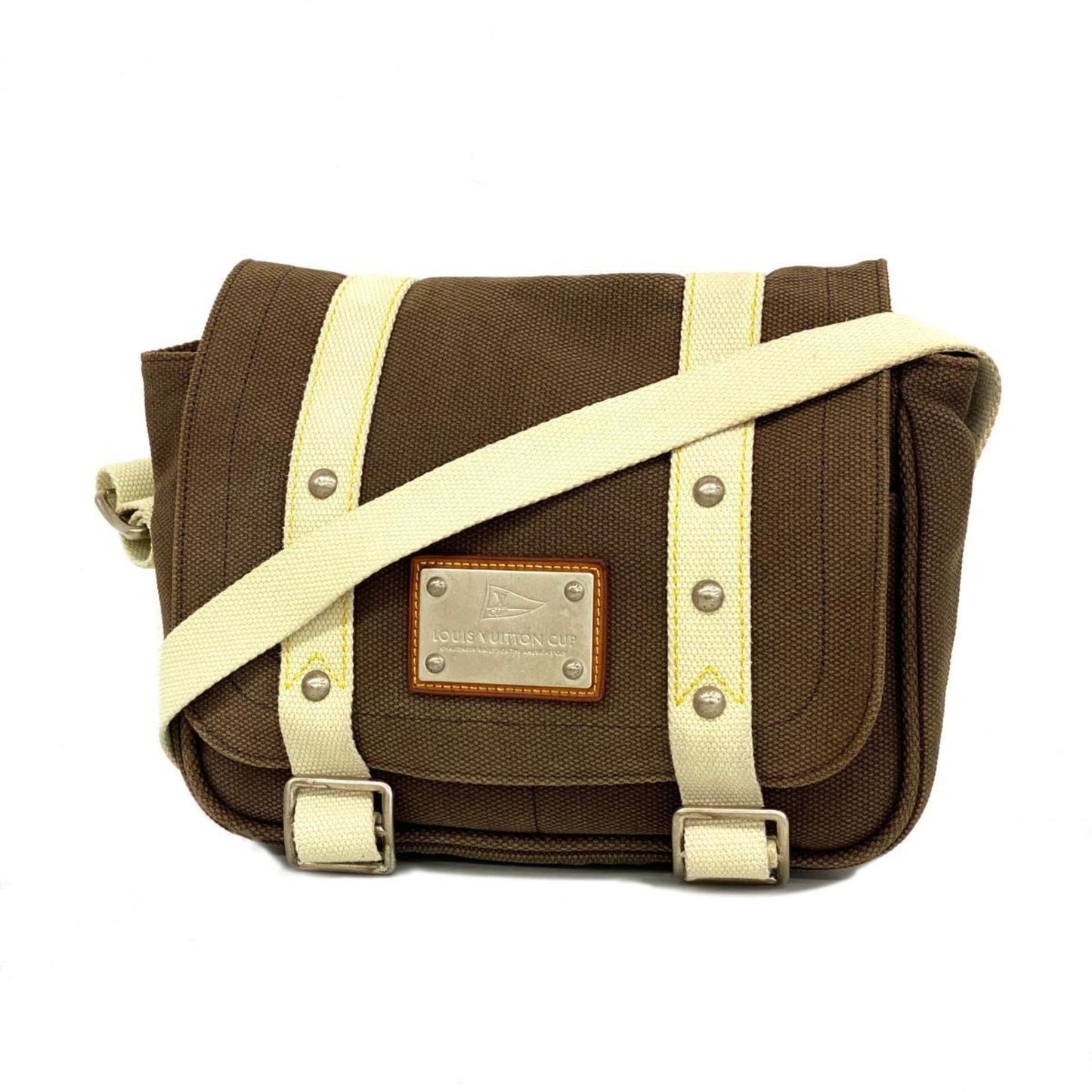 Louis Vuitton Antigua  Canvas Shoulder Bag ()