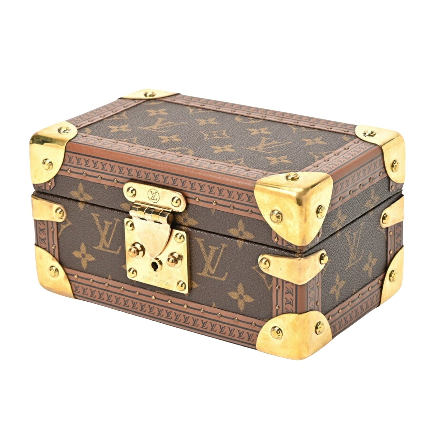 Louis Vuitton Coffret Trésor  Canvas Briefcase Bag ()