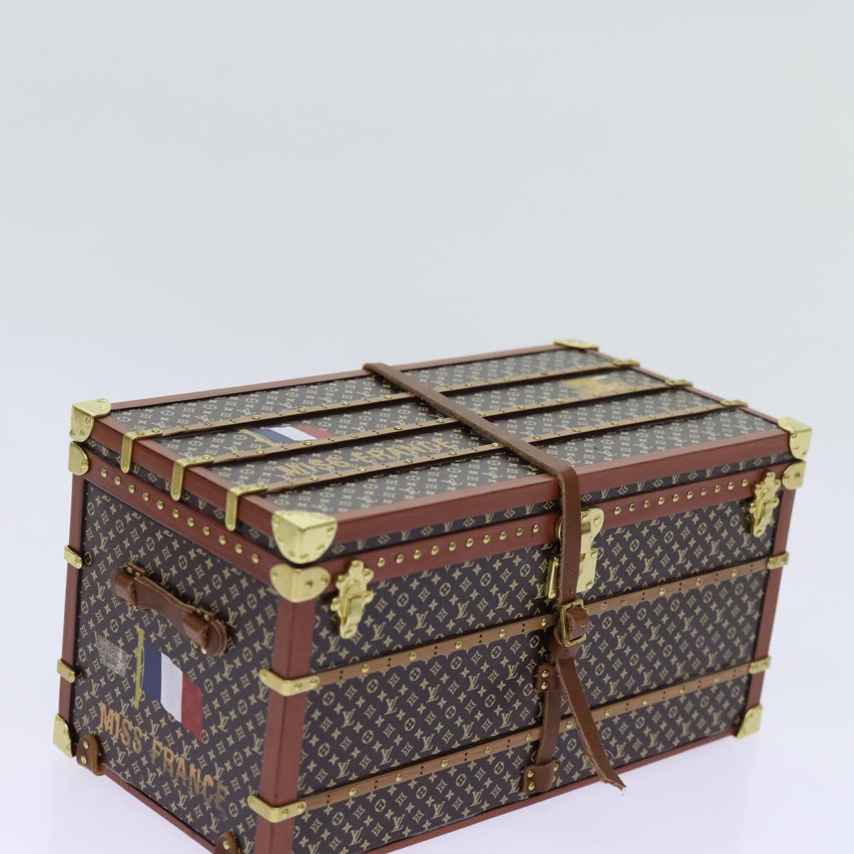 Louis Vuitton Mini Malle  Canvas Travel Bag ()