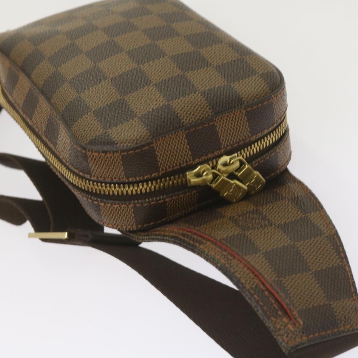 Louis Vuitton Geronimos  Canvas Shoulder Bag ()