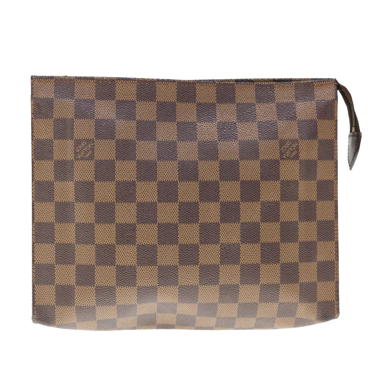 Louis Vuitton Poche Toilette  Canvas Clutch Bag ()