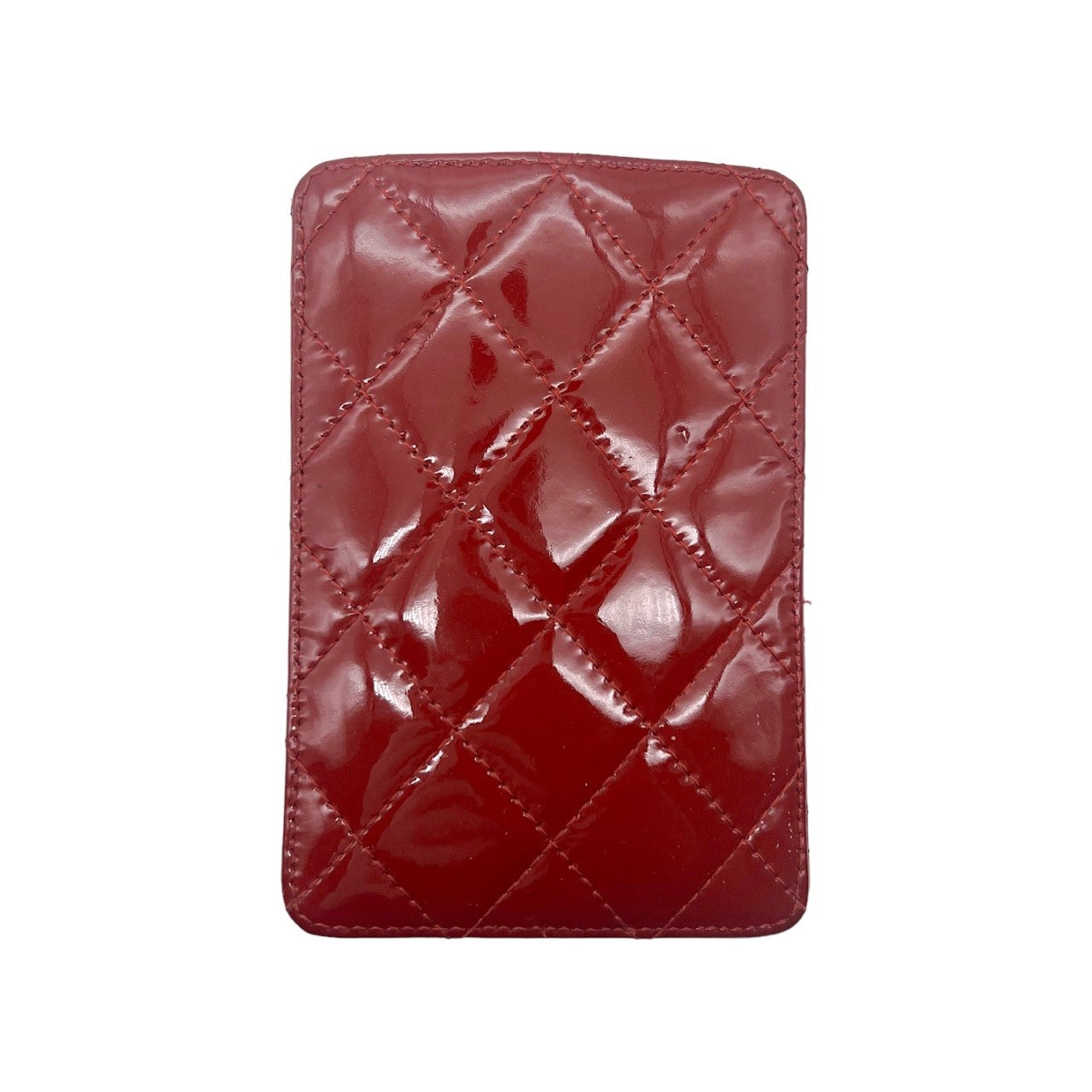 Chanel bag Red Patent Leather Card Holder