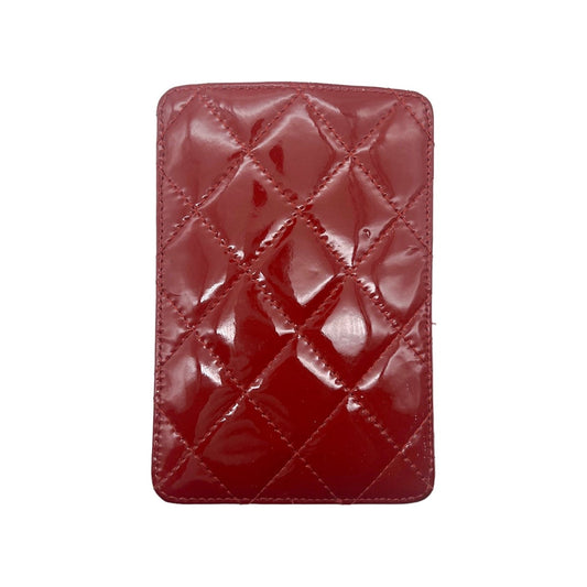 Chanel bag Red Patent Leather Card Holder
