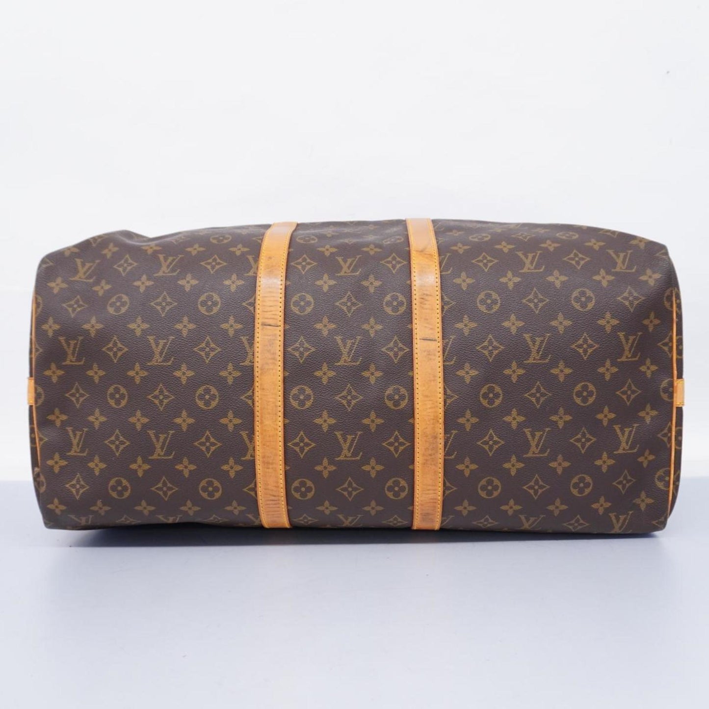 Louis Vuitton Keepall Bandouliere 55  Canvas Travel Bag ()
