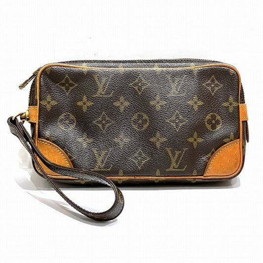 Louis Vuitton Marly Dragonne  Canvas Clutch Bag ()
