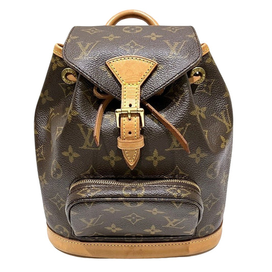 Louis Vuitton Montsouris  Canvas Backpack Bag ()