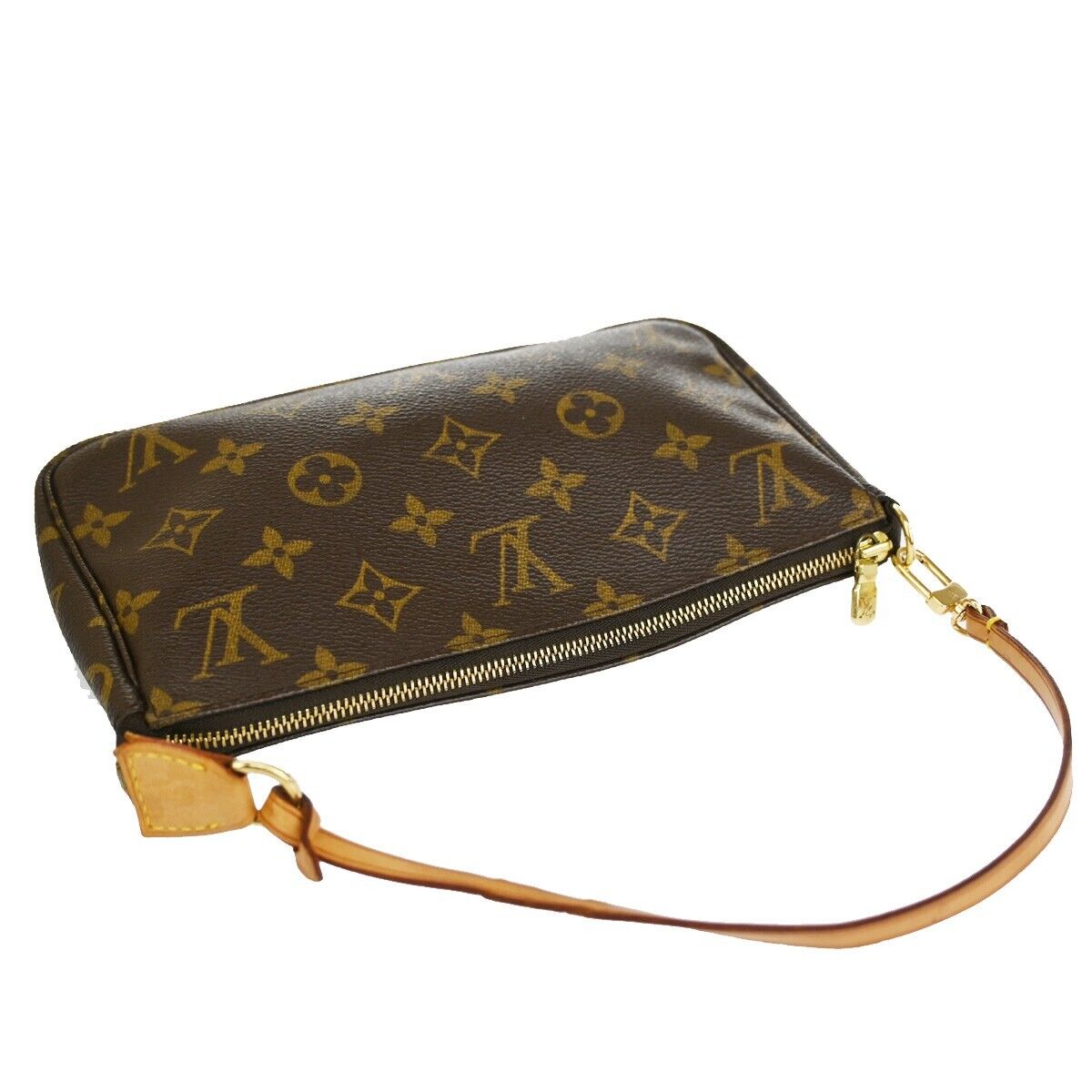 Louis Vuitton Pochette Accessoires  Canvas Clutch Bag ()