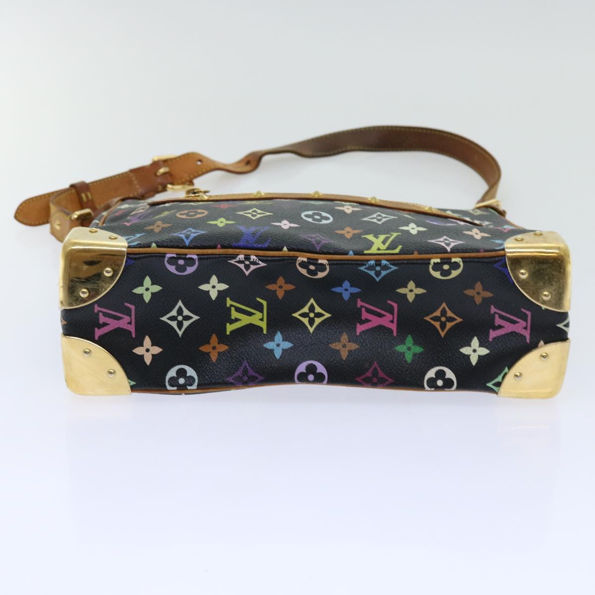 Louis Vuitton Boulogne  Canvas Shoulder Bag ()