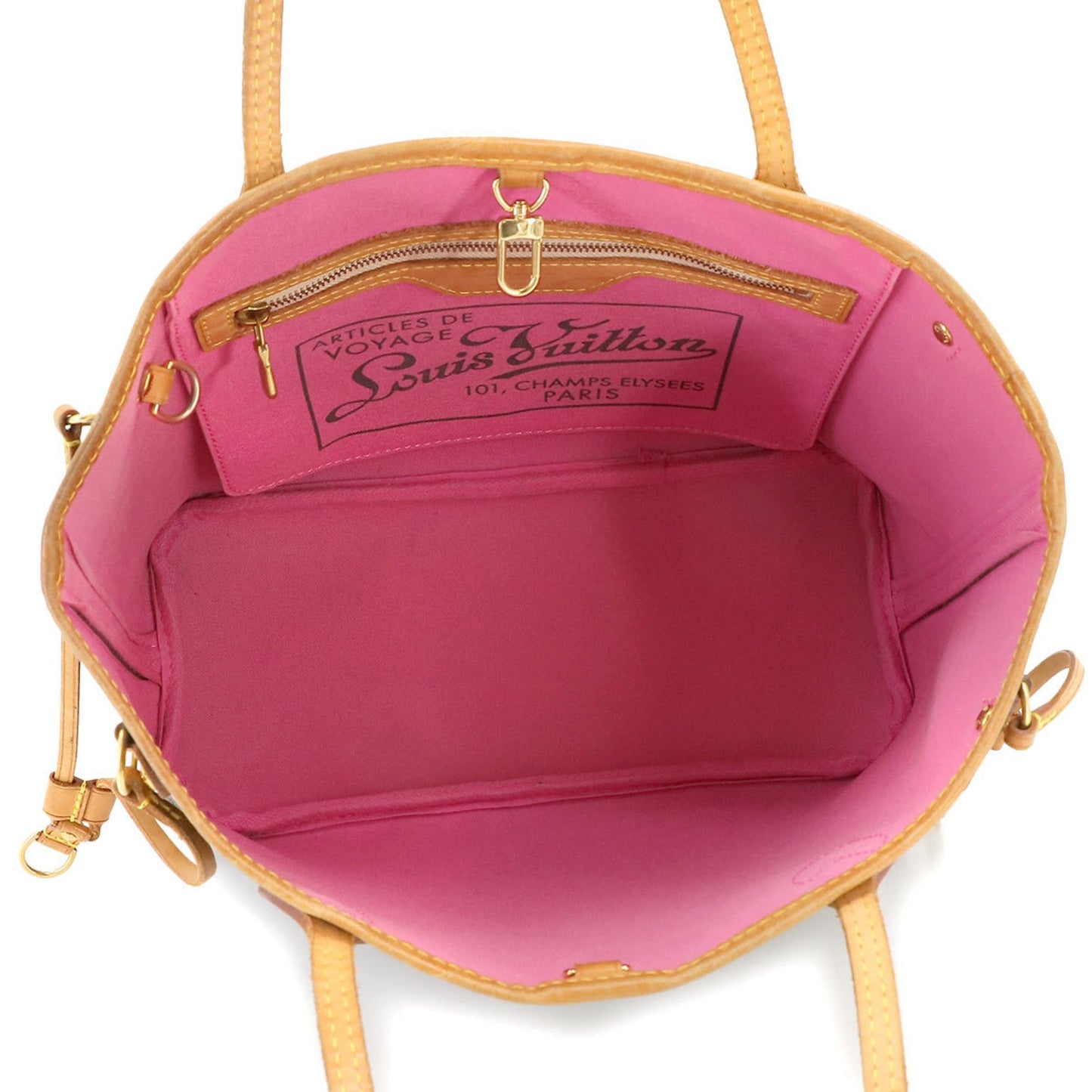 Louis Vuitton Neverfull  Canvas Tote Bag ()