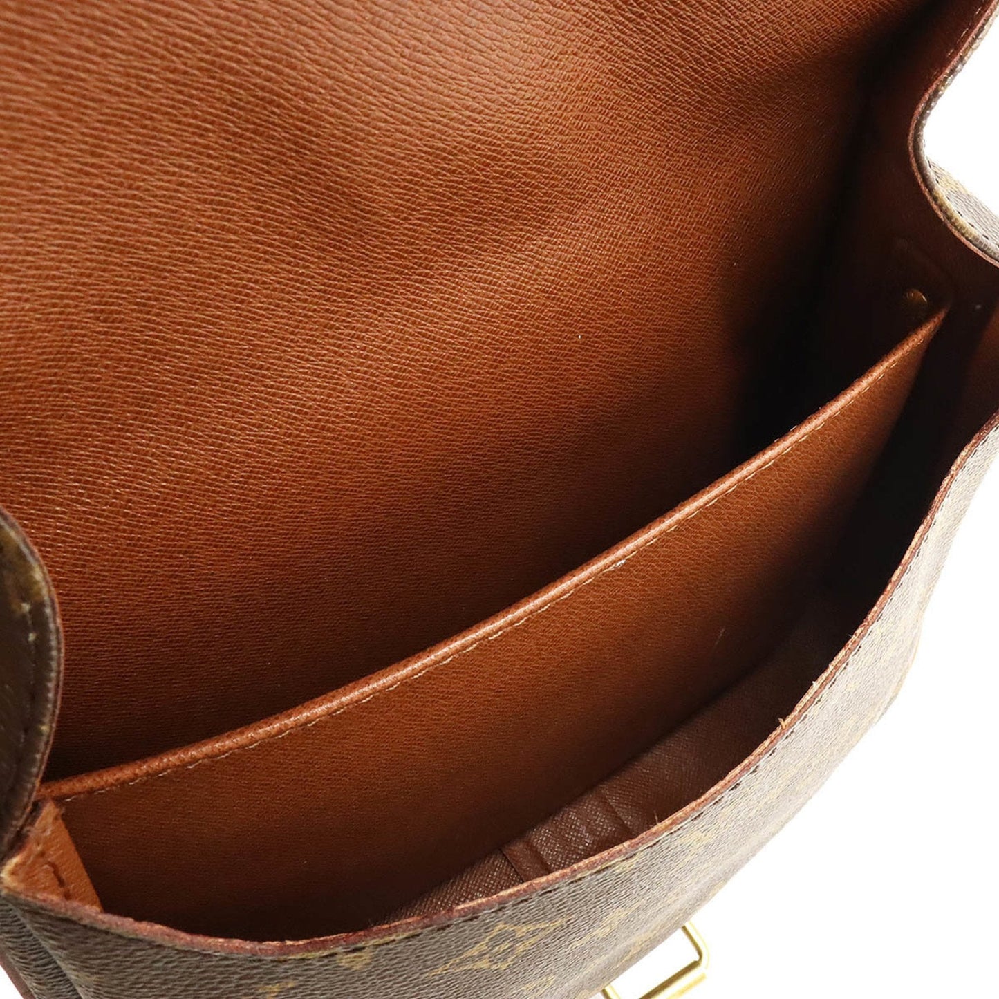 Louis Vuitton Cartouchière  Canvas Shoulder Bag ()