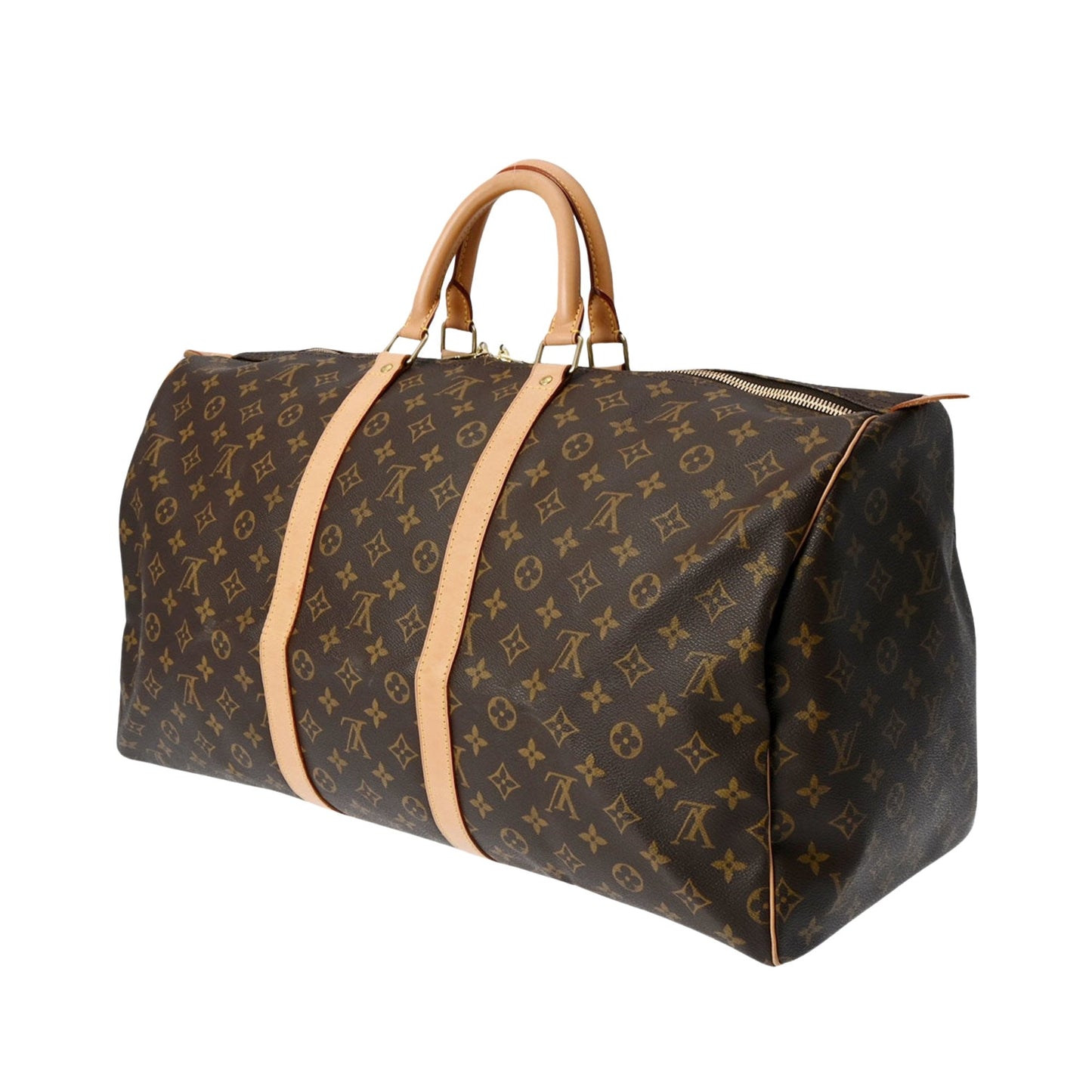 Louis Vuitton Keepall 55  Canvas Travel Bag ()