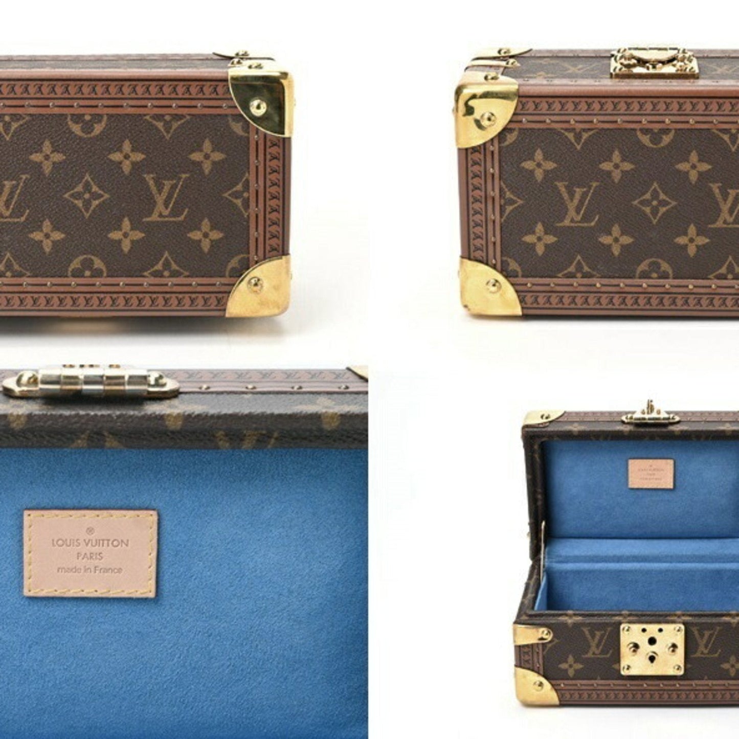 Louis Vuitton Coffret Trésor  Canvas Briefcase Bag ()