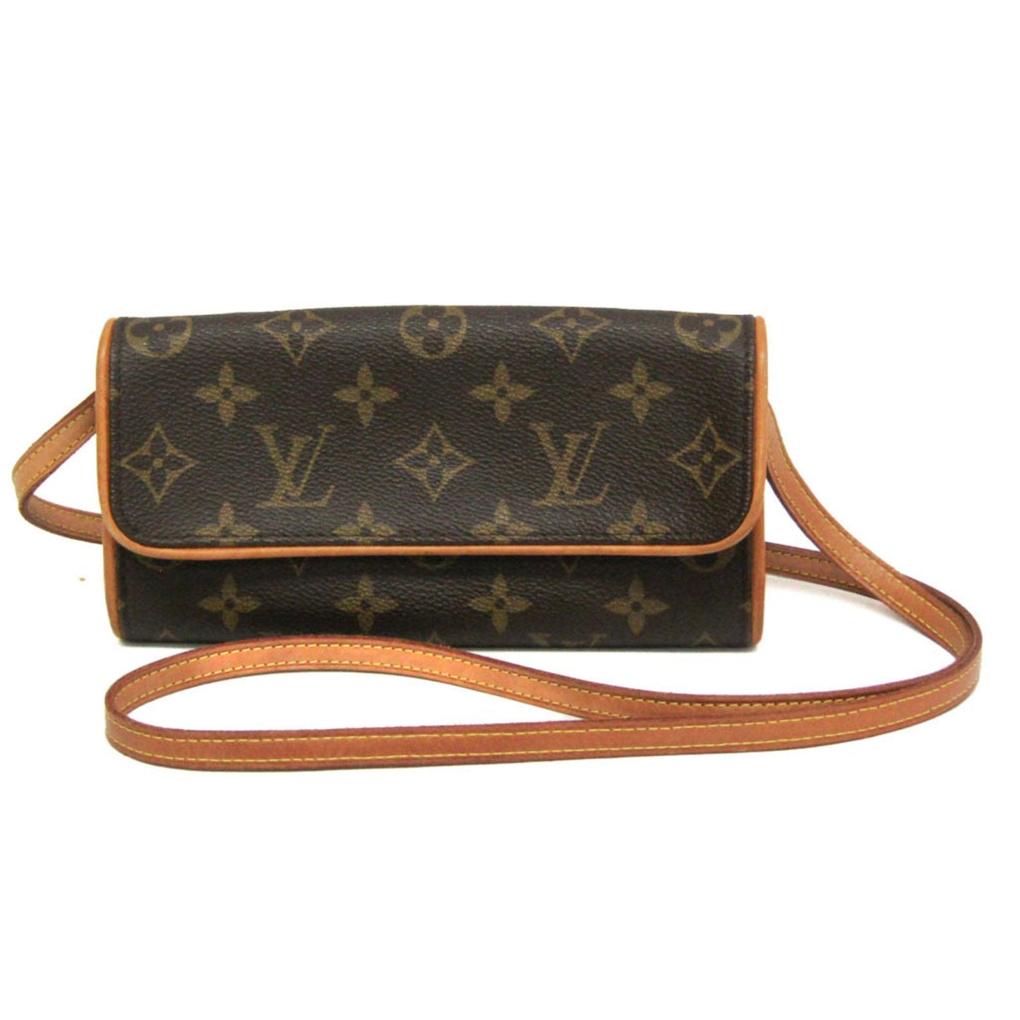 Louis Vuitton Pochette Twin  Canvas Shoulder Bag ()