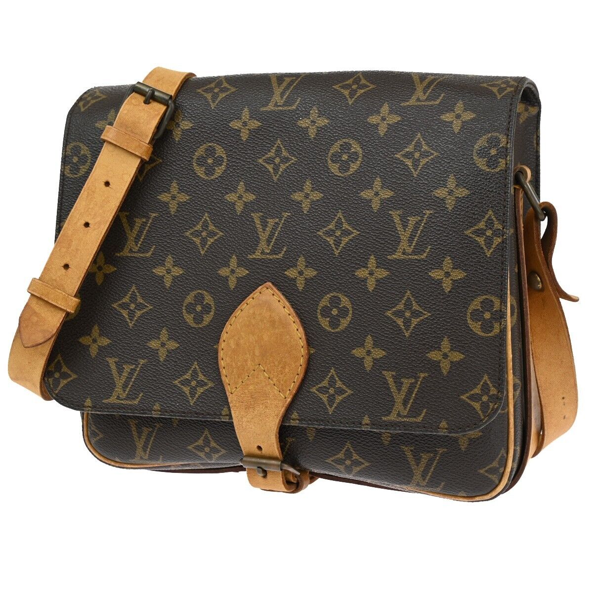 Louis Vuitton Cartouchiere  Canvas Shoulder Bag ()