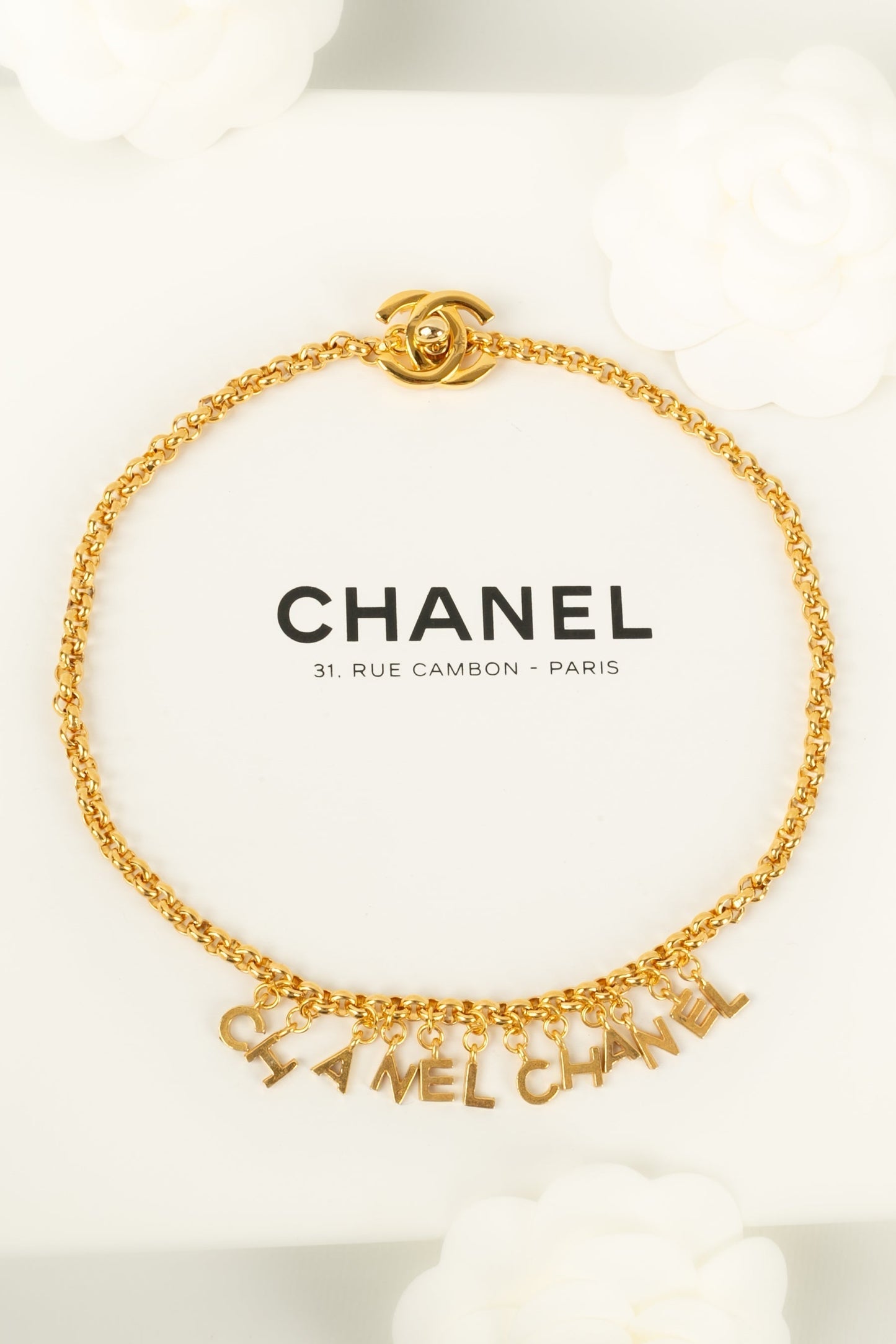 Collier charms Chanel 1996