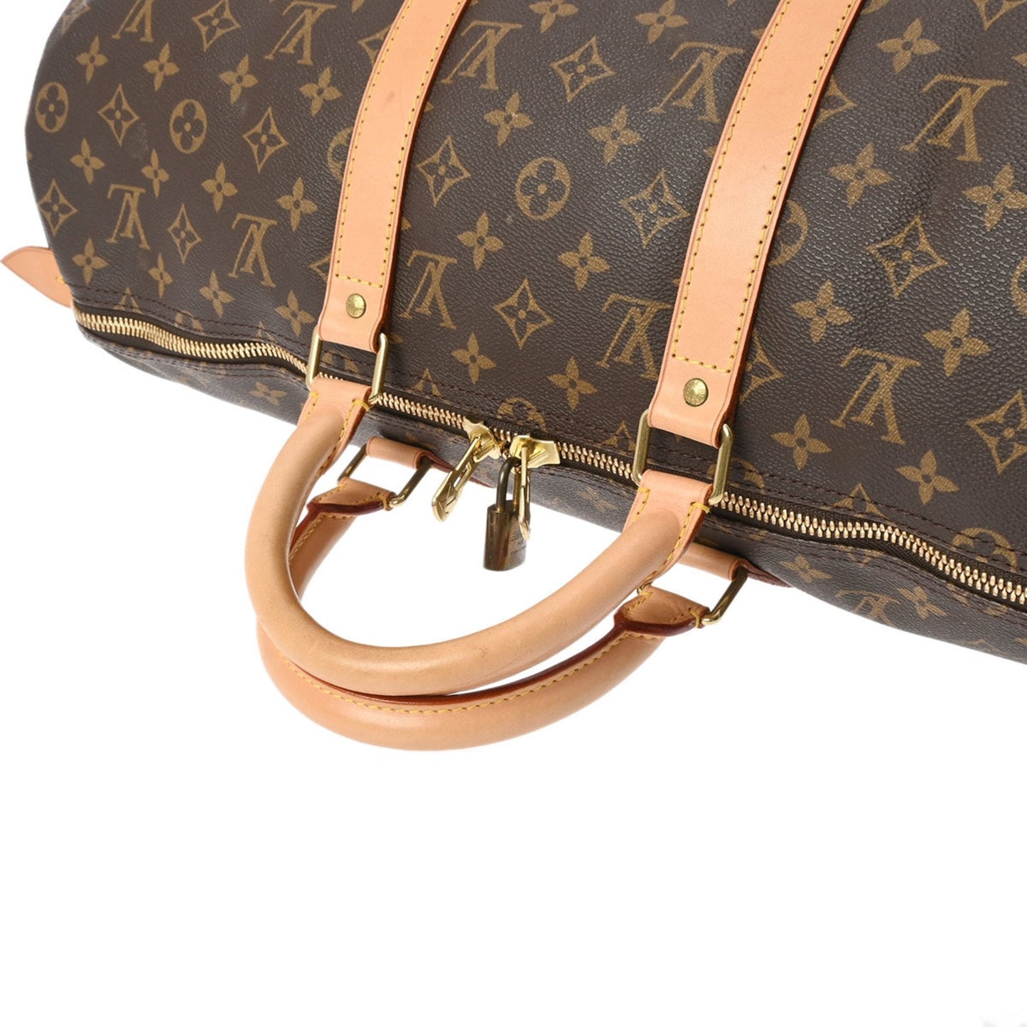 Louis Vuitton Keepall 50  Canvas Travel Bag ()