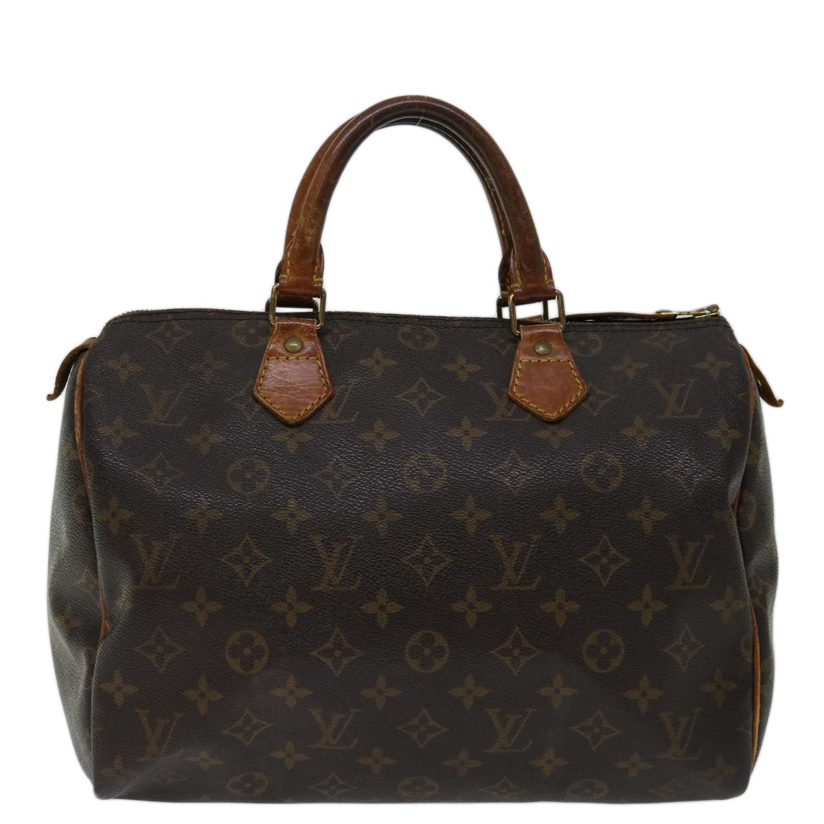 Louis Vuitton Speedy 30  Canvas Handbag ()