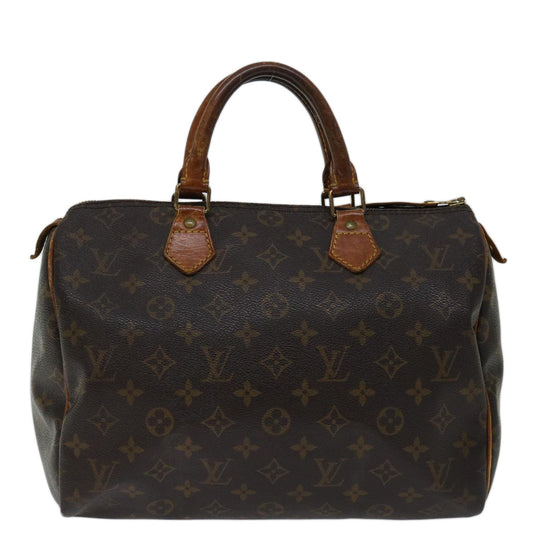 Louis Vuitton Speedy 30  Canvas Handbag ()