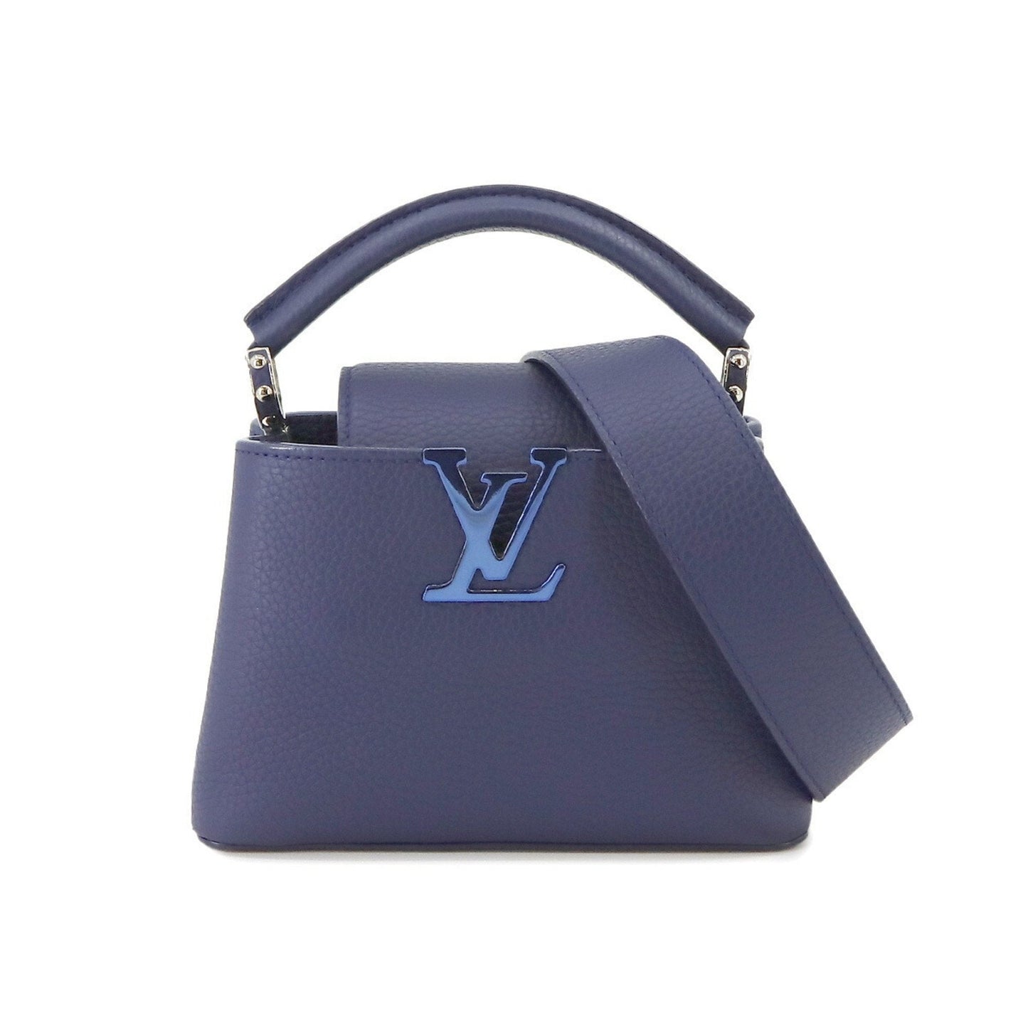 Louis Vuitton Capucines  Leather Shoulder Bag ()