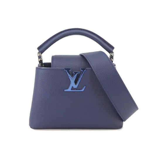 Louis Vuitton Capucines  Leather Shoulder Bag ()