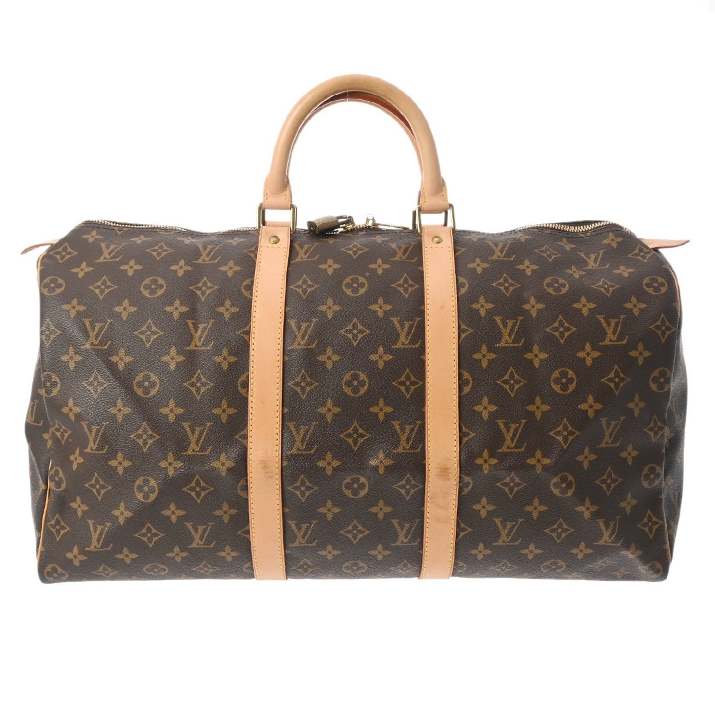 Louis Vuitton Keepall 50  Canvas Travel Bag ()