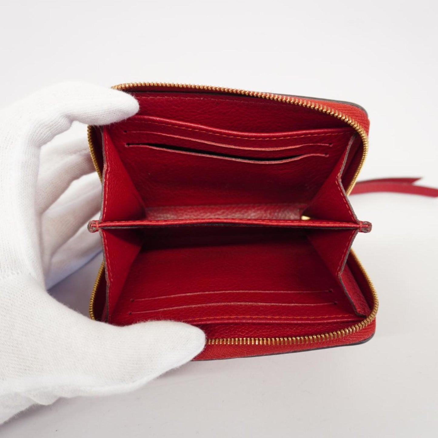 Louis Vuitton Porte Monnaie Zippy  Leather Wallet  ()