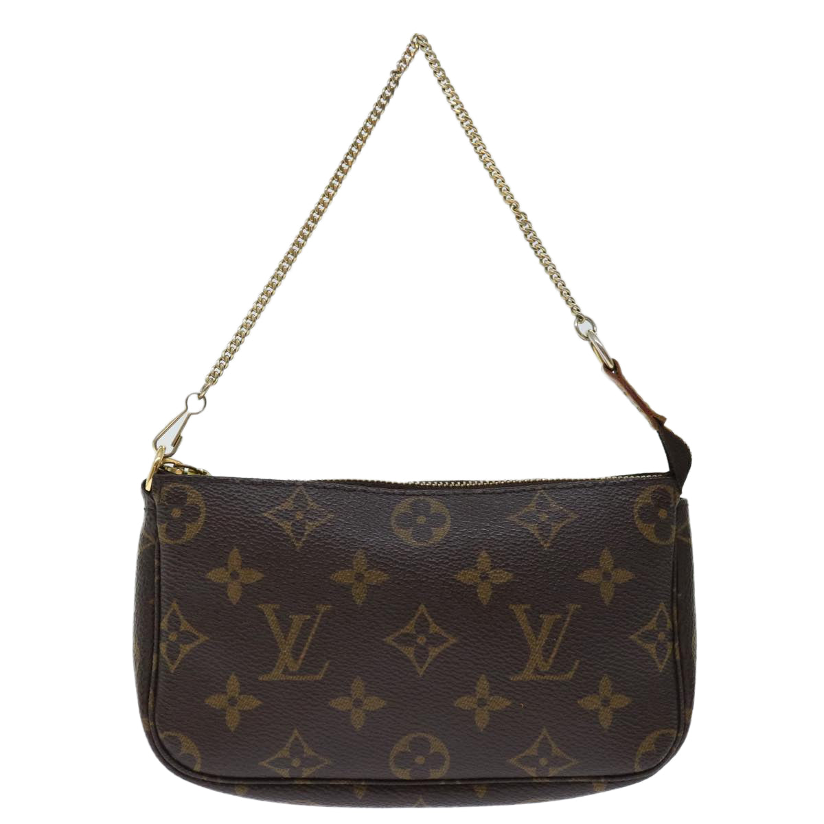 Louis Vuitton Pochette Accessoires  Canvas Clutch Bag ()