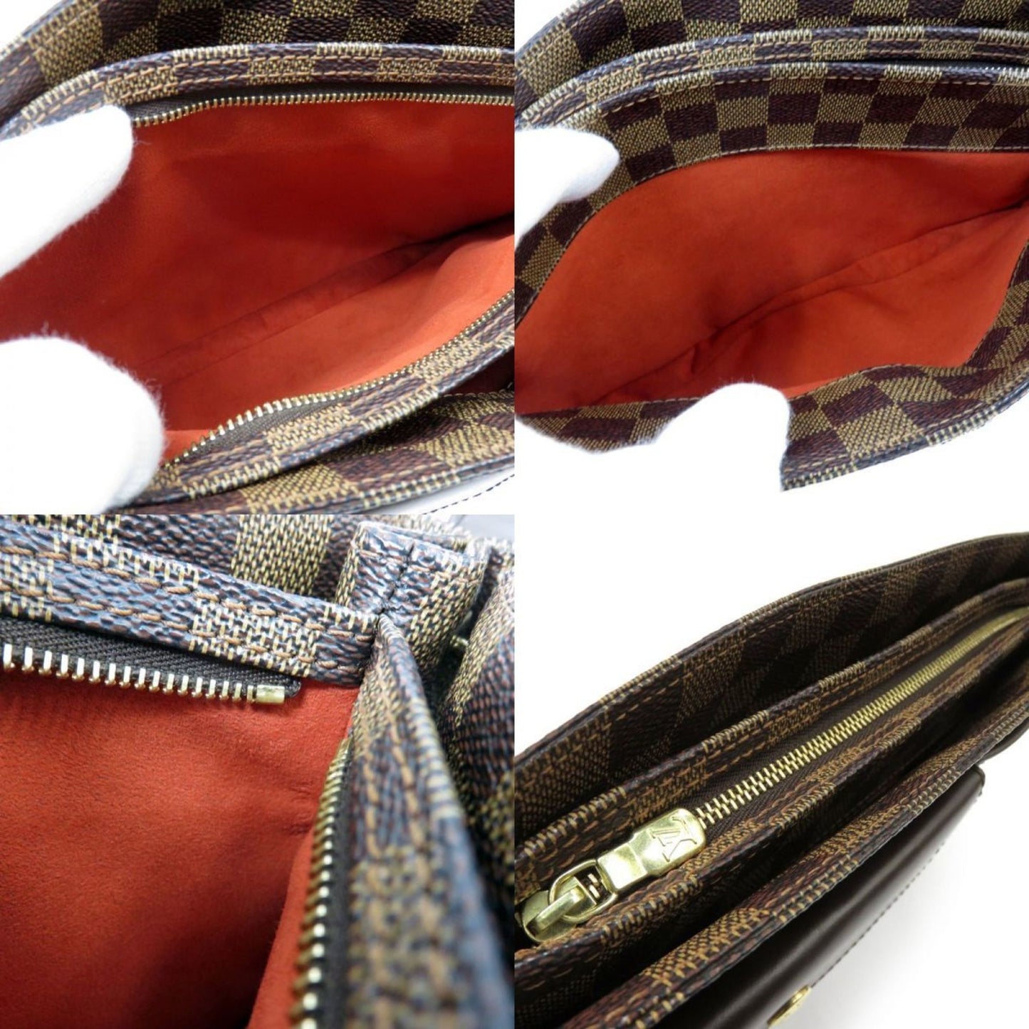 Louis Vuitton Aubagne  Canvas Shoulder Bag ()