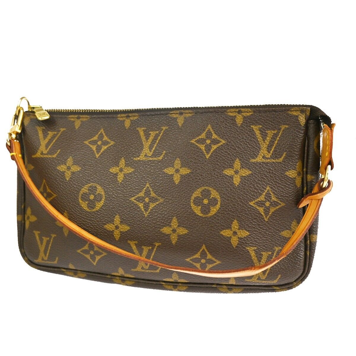 Louis Vuitton Pochette Accessoires  Canvas Clutch Bag ()