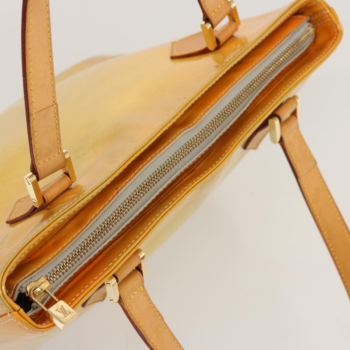 Louis Vuitton Houston  Patent Leather Handbag ()