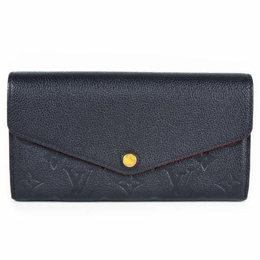 Louis Vuitton Portefeuille Sarah  Canvas Wallet  ()