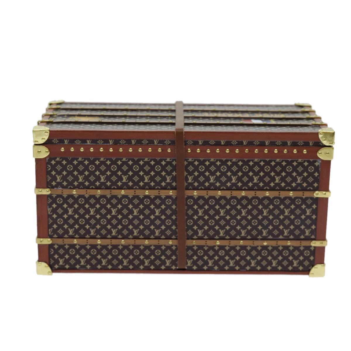 Louis Vuitton Mini Malle  Canvas Travel Bag ()