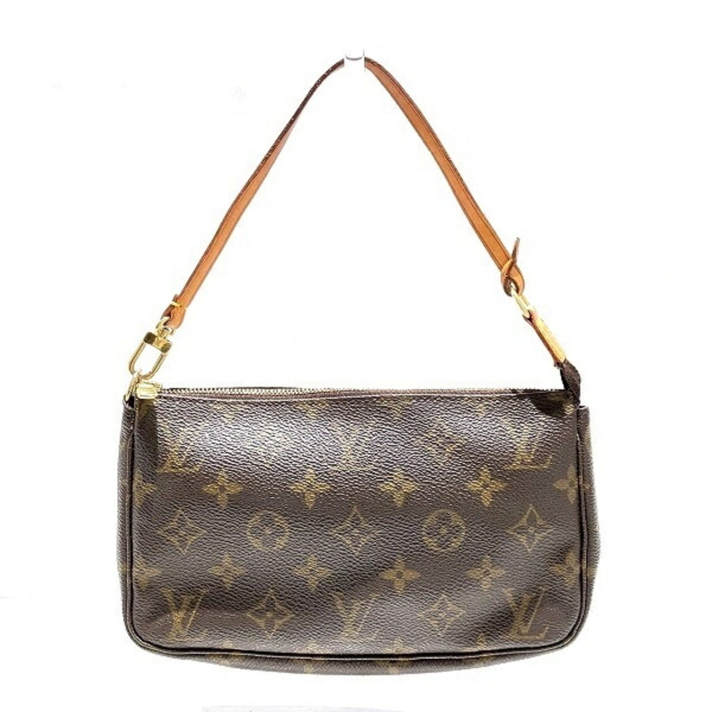 Louis Vuitton Pochette Accessoire  Canvas Clutch Bag ()