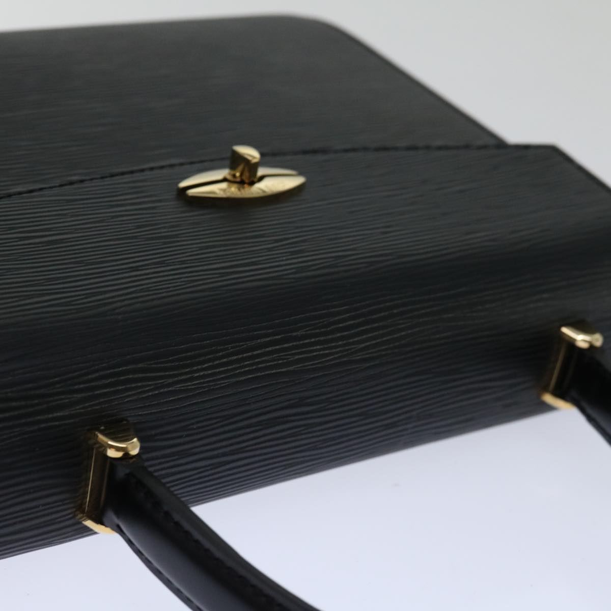 Louis Vuitton Malesherbes  Leather Handbag ()