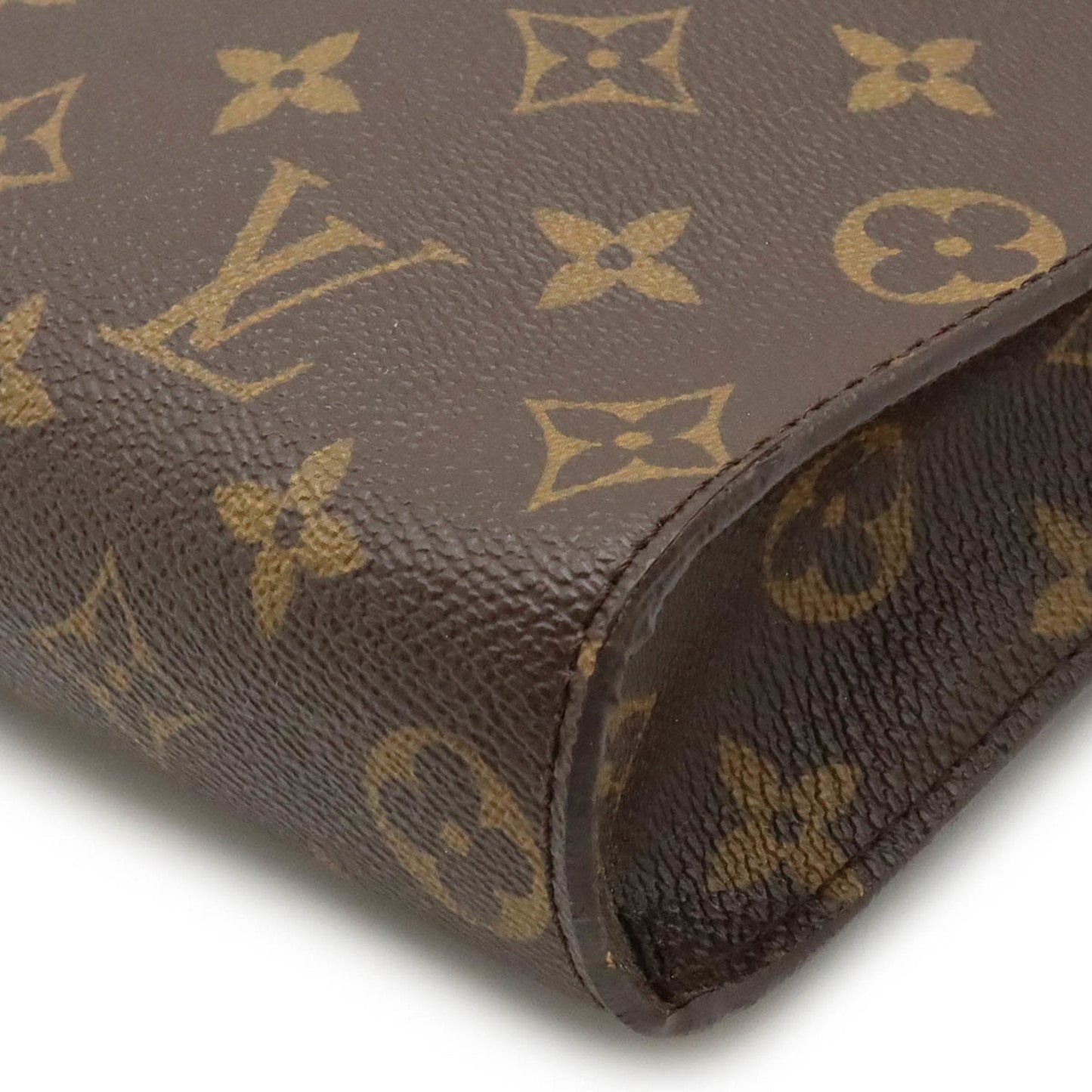 Louis Vuitton Macassar  Canvas Clutch Bag ()