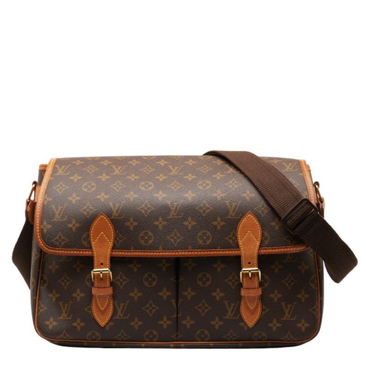Louis Vuitton Gibeciere  Canvas Shoulder Bag ()
