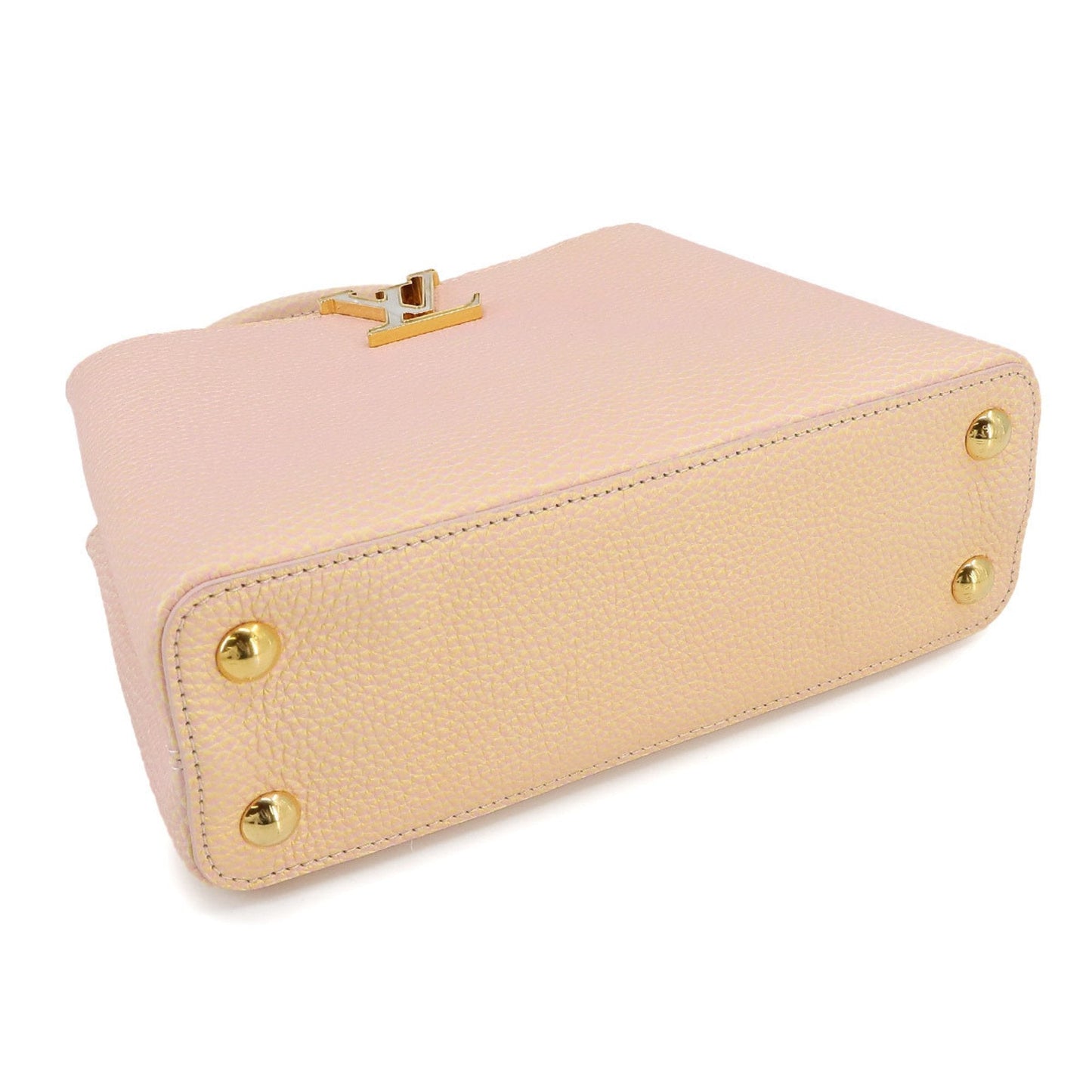 Louis Vuitton Capucines  Leather Shoulder Bag ()