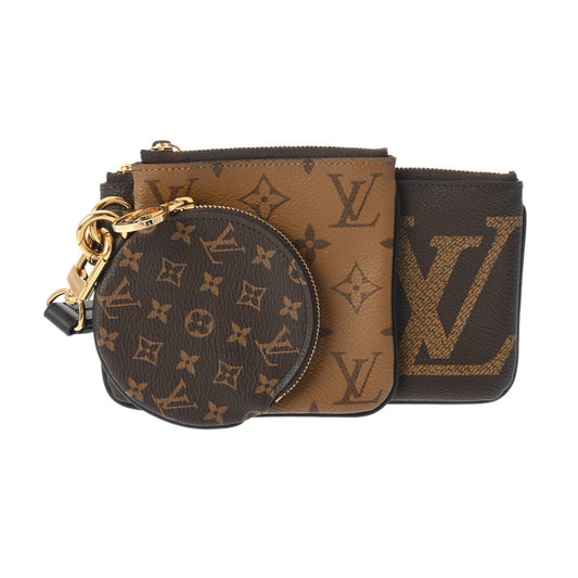 Louis Vuitton Trio  Canvas Clutch Bag ()