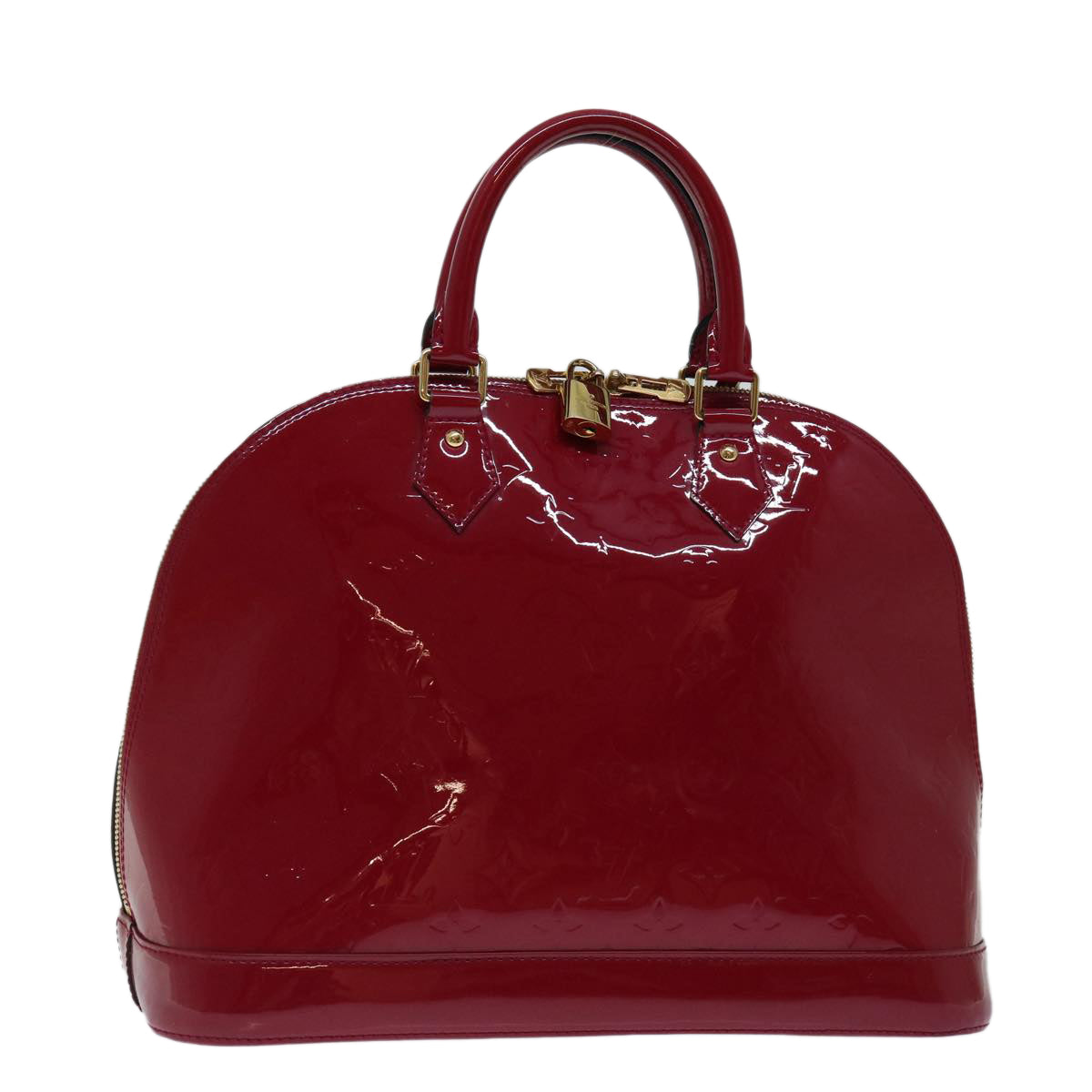 Louis Vuitton Alma  Patent Leather Handbag ()
