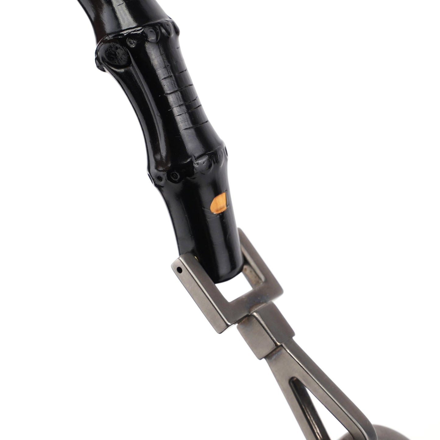 000 0531 Black GG Bamboo Shoulder Bag