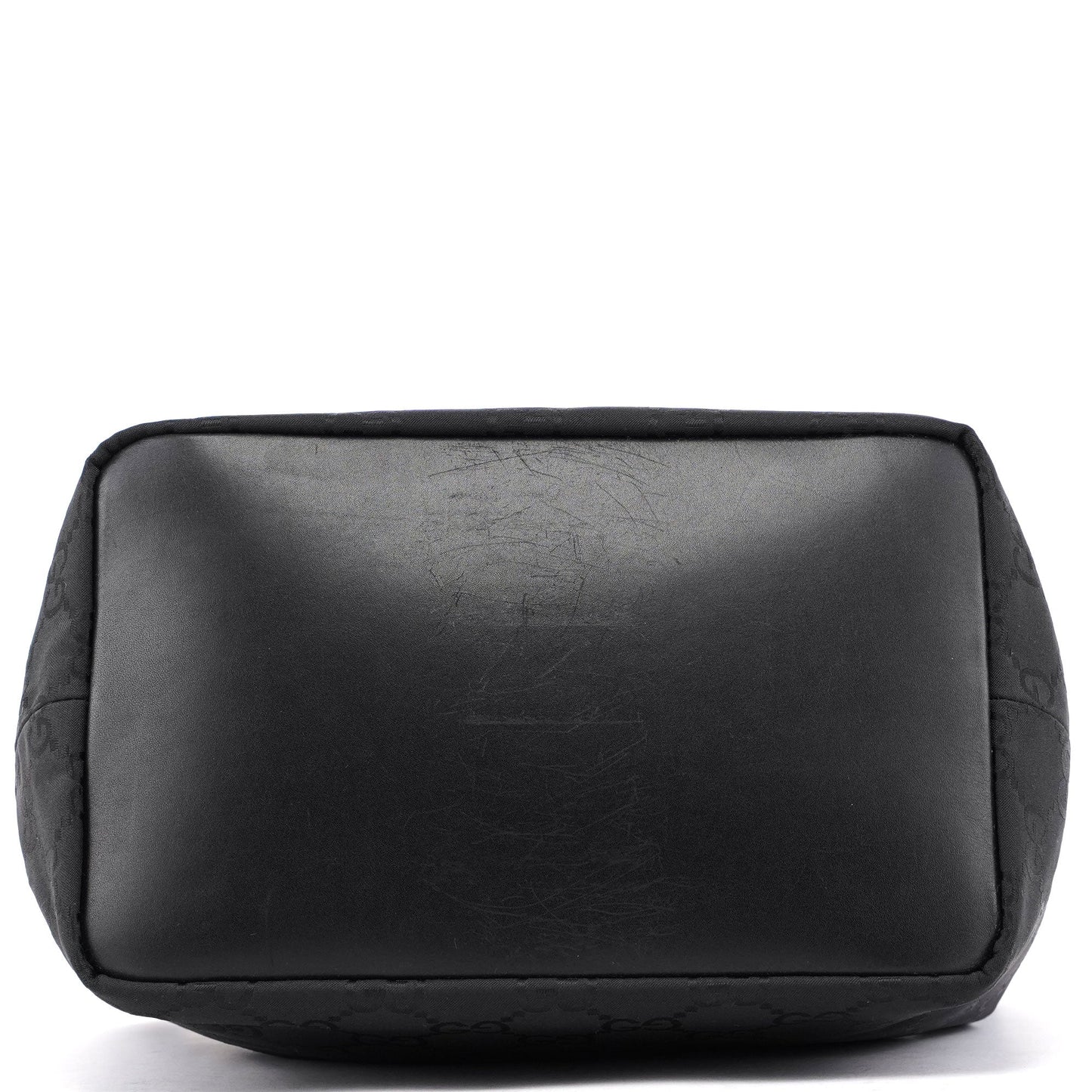 000 0531 Black GG Bamboo Shoulder Bag