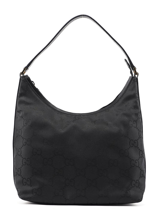 000 8602 Black GG Shoulder Bag