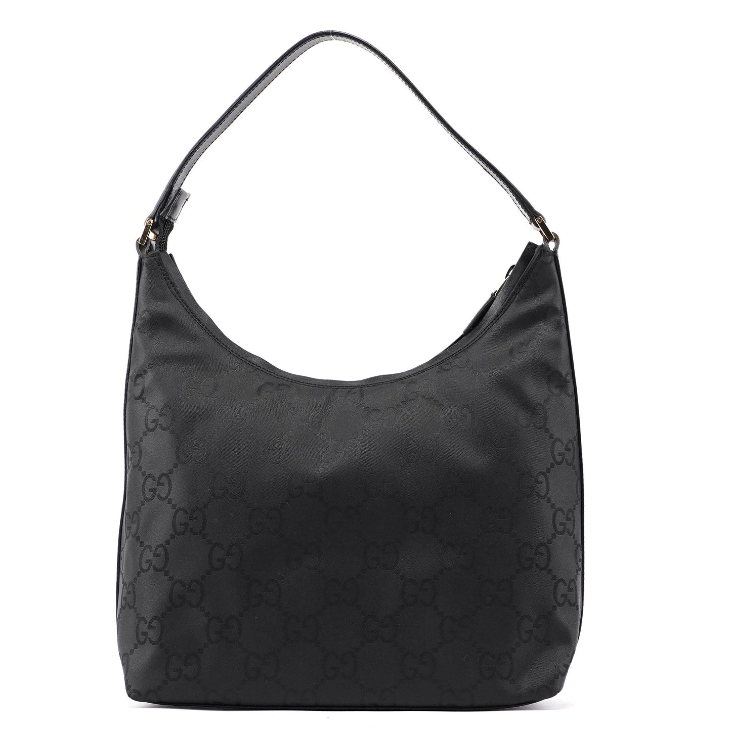 000 8602 Black GG Shoulder Bag