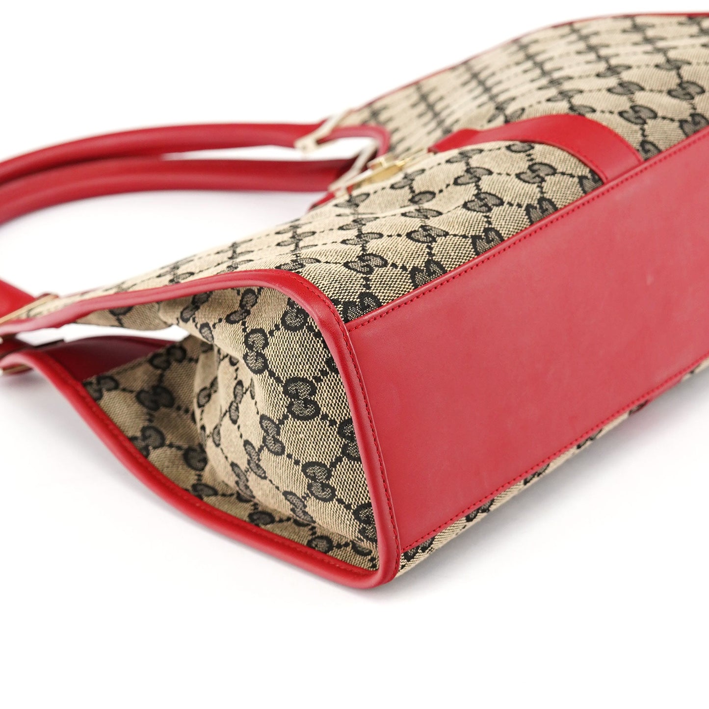 001 1067 Beige Red GG Jackie Shoulder Bag