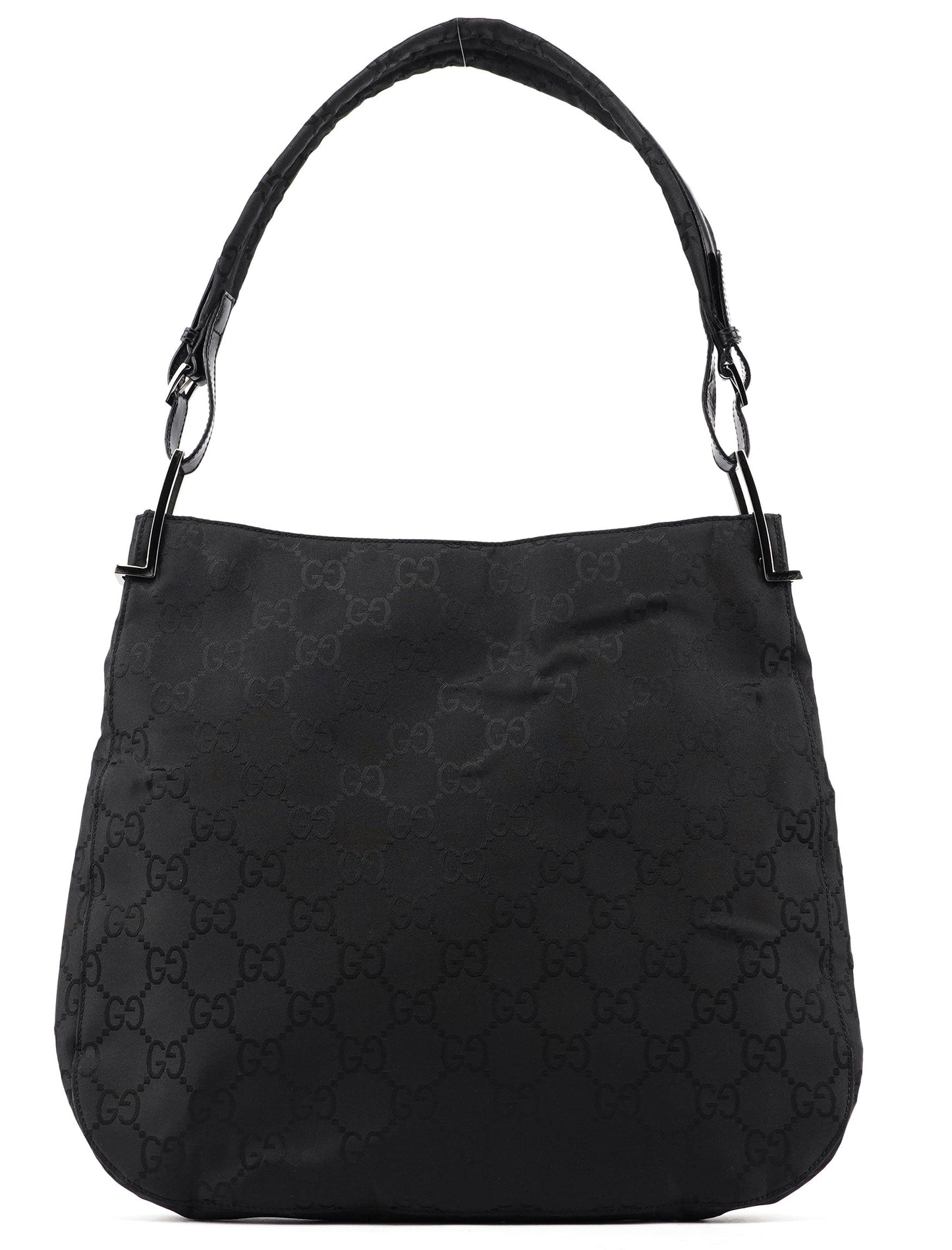 001 3166 Black GG Shoulder Bag