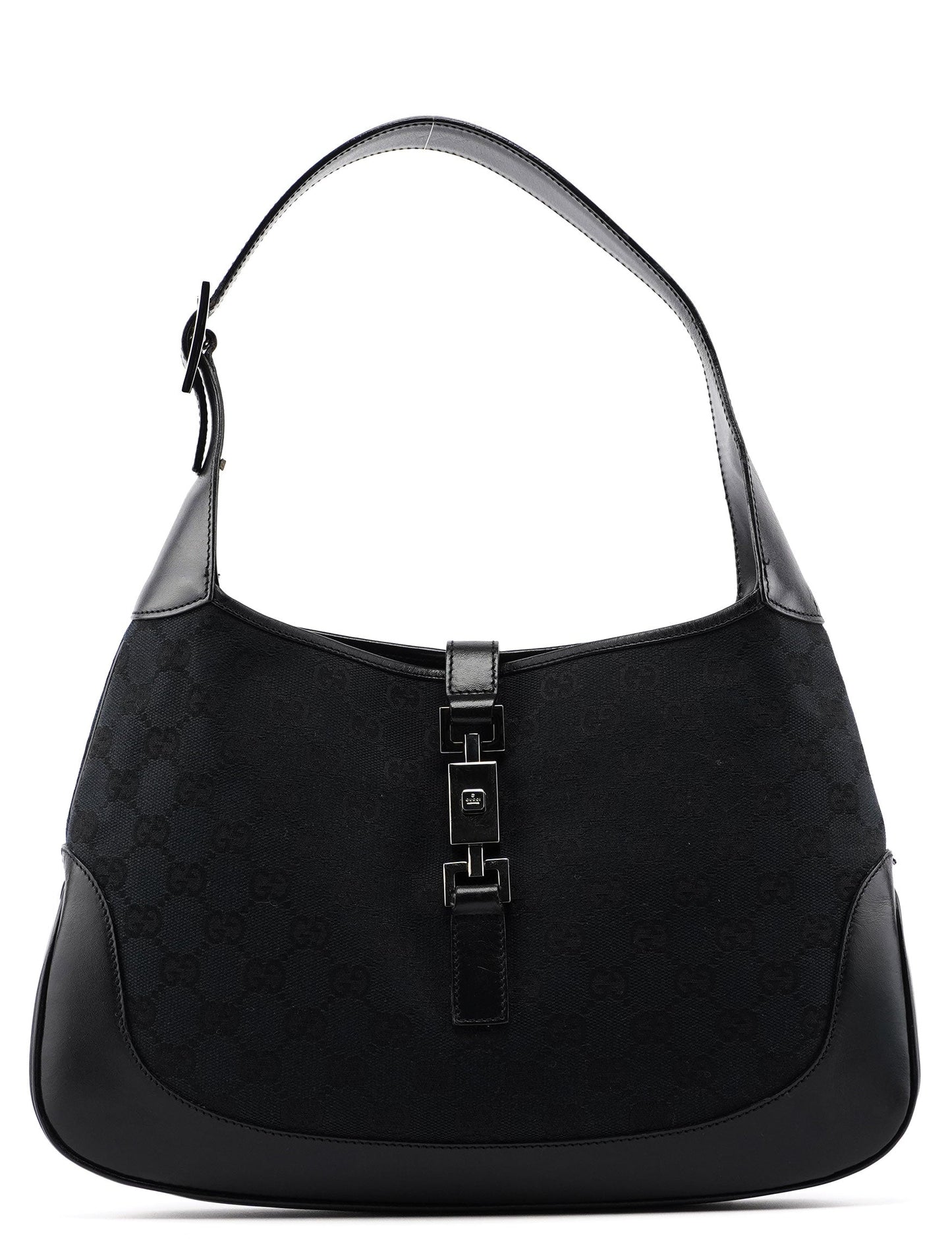 001 3306 Black GG Jackie Shoulder Bag