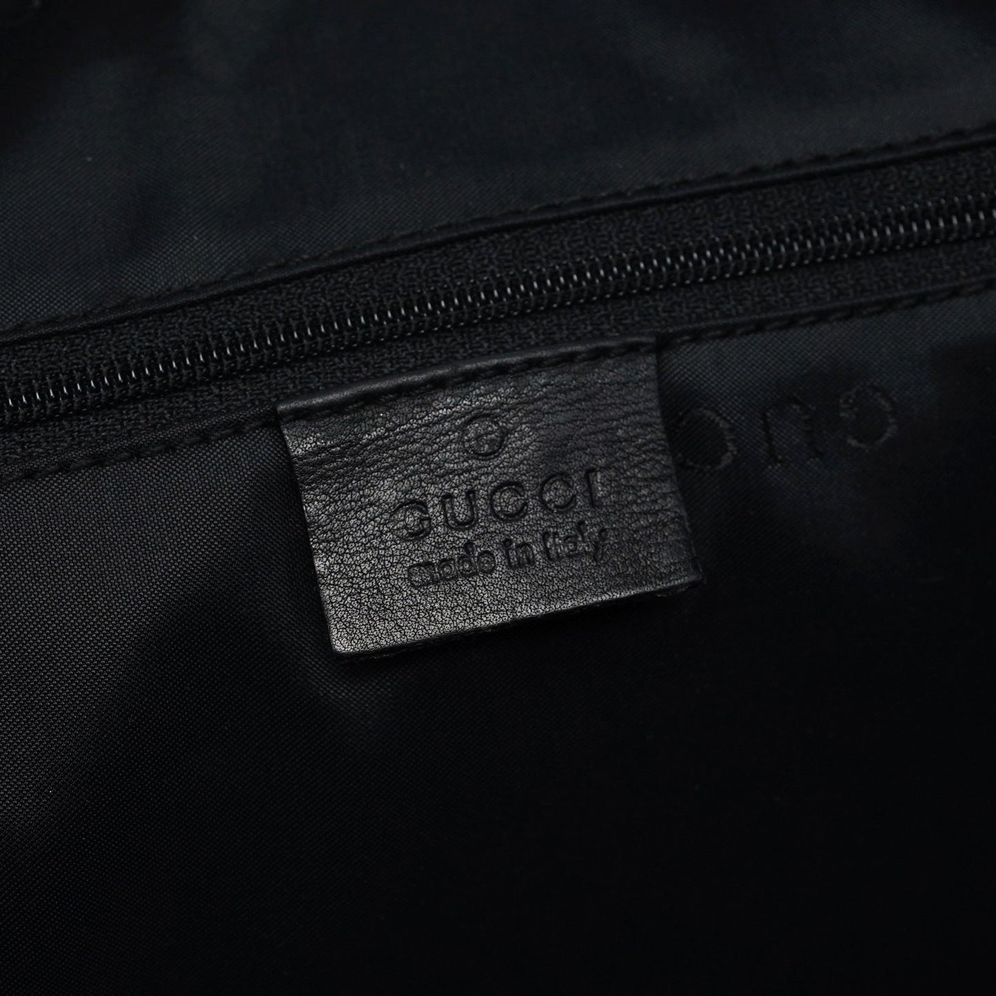 001 3355 Black Calfskin Jackie Shoulder Bag