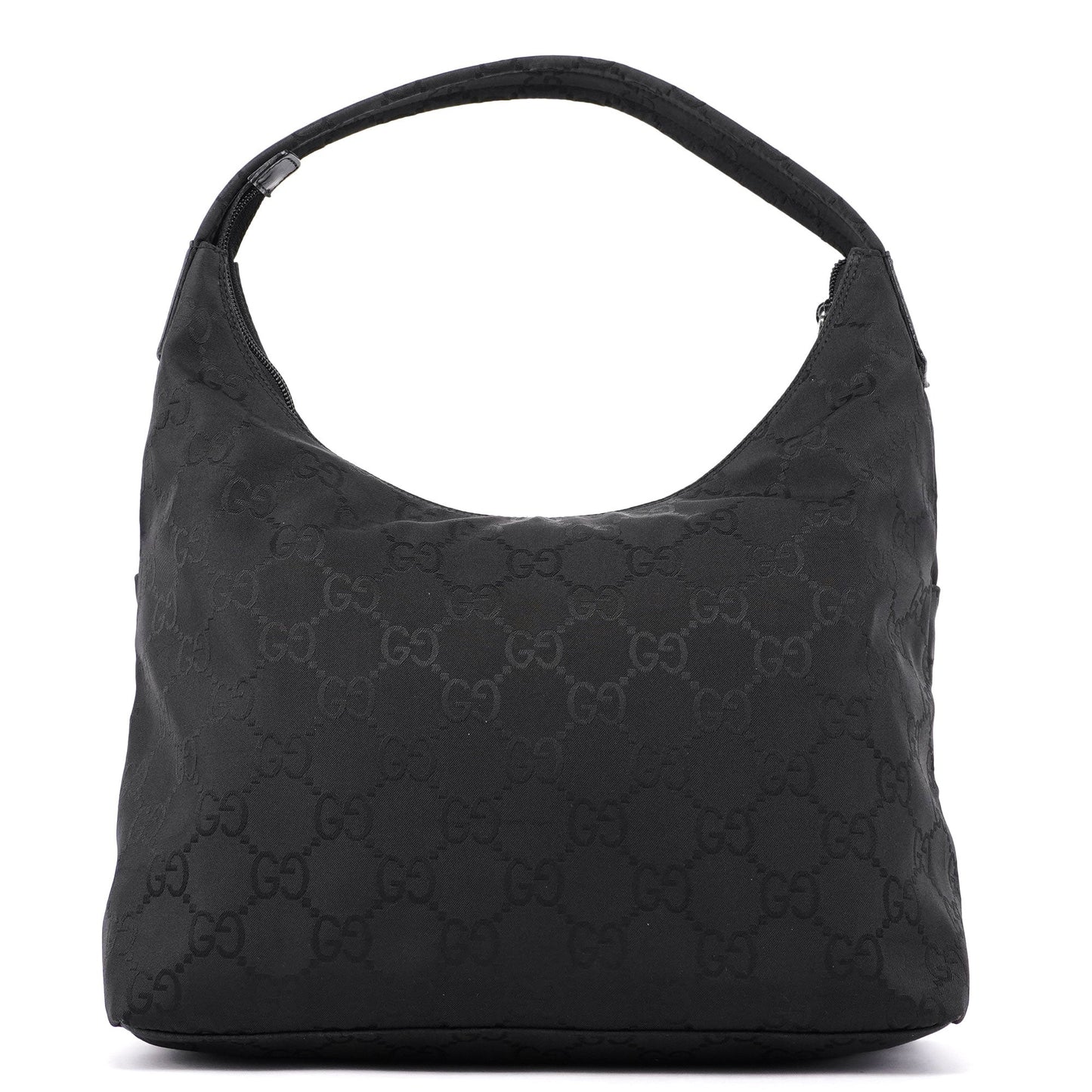 001 3380 Black GG Dual Pocket Shoulder Bag